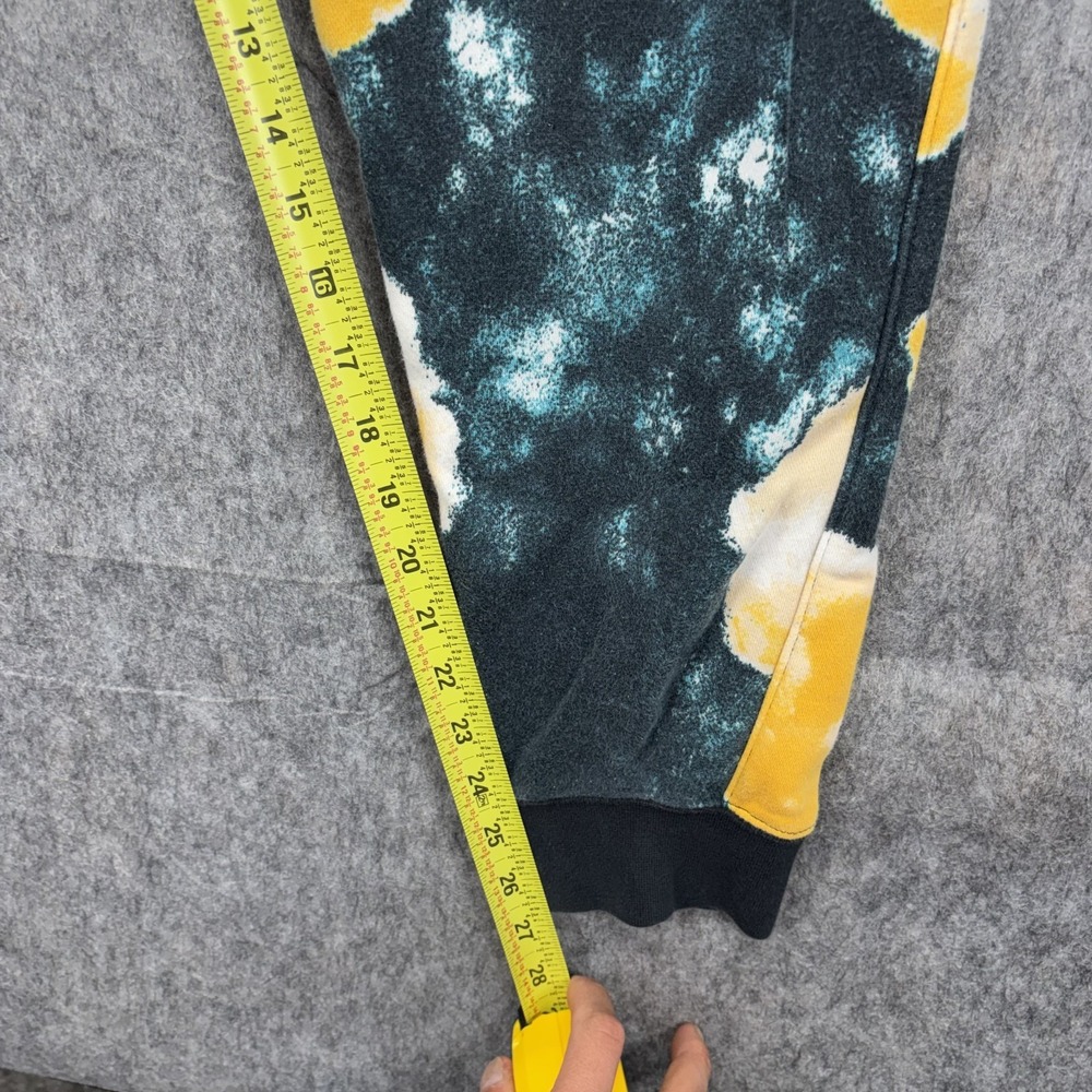 Nike Club Fleece‎ Lounge Joggers Pants Men's Medium Yellow Floral DV5299-010 - Picture 4 of 9